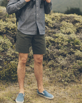 The Camp Short in Moss Duck Canvas: Alternate Image 3, Shorts by Taylor Stitch