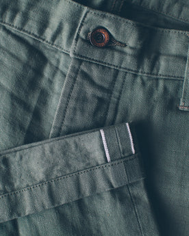 The Camp Pant in Olive Drab Selvage: Alternate Image 1, Pants by Taylor Stitch