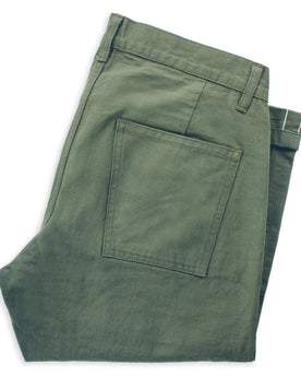 The Camp Pant in Olive Drab Selvage: Alternate Image 2, Pants by Taylor Stitch