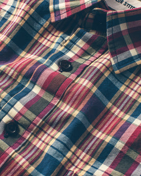 The Short Sleeve California in Red Madras: Alternate Image 6, Wovens by Taylor Stitch
