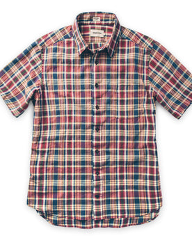 The Short Sleeve California in Red Madras: Alternate Image 7, Wovens by Taylor Stitch