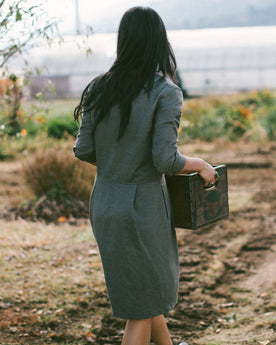 The Juniper Dress in Sage Brushed Cotton: Alternate Image 4, Dresses by Taylor Stitch