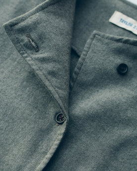 The Juniper Dress in Sage Brushed Cotton: Alternate Image 6, Dresses by Taylor Stitch