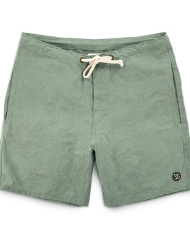 The Surf Trunk in Sage: Featured Image, Pants by Taylor Stitch