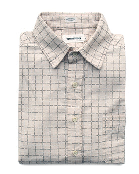 The California in Sashiko Stitch: Featured Image, Wovens by Taylor Stitch