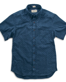 The Short Sleeve Jack in Indigo Star: Alternate Image 3, Wovens by Taylor Stitch