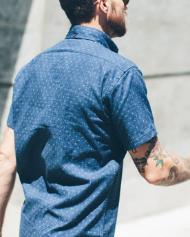 The Short Sleeve Jack in Indigo Star: Alternate Image 5, Wovens by Taylor Stitch