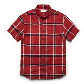 The Short Sleeve Jack in Crimson Plaid: Featured Image