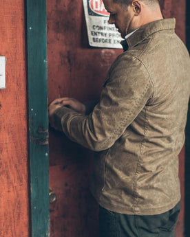 The Project Jacket in Field Tan: Alternate Image 4, Outerwear by Taylor Stitch