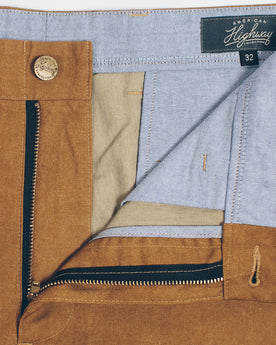6 Point Pant in Caramel Oxford: Alternate Image 2, Pants by Taylor Stitch