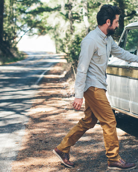 6 Point Pant in Caramel Oxford: Alternate Image 3, Pants by Taylor Stitch