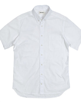 The Short Sleeve Jack in White: Alternate Image 2, Wovens by Taylor Stitch