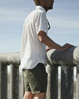 The Short Sleeve Jack in White: Alternate Image 5, Wovens by Taylor Stitch