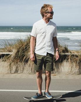 The Short Sleeve Jack in White: Alternate Image 3, Wovens by Taylor Stitch