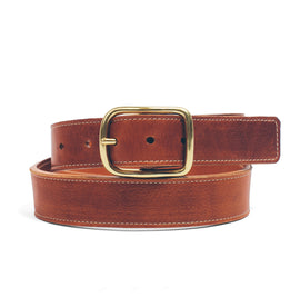 The Double Belt in Whiskey Steerhide: Featured Image