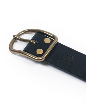 Black Brass Buckle Belt - 1.5: Alternate Image 1, Accessories by Taylor Stitch