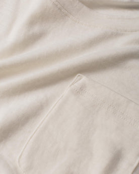 The Crewneck Pocket Tee in Natural Merino: Alternate Image 3, Knits by Taylor Stitch