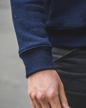 Fit model, Knits by Taylor Stitch