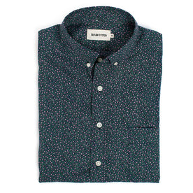 The Short Sleeve Jack in Navy Mini Floral: Featured Image