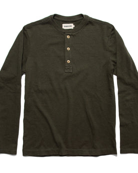 The Heavy Bag Henley in Cypress: Featured Image, Knits by Taylor Stitch