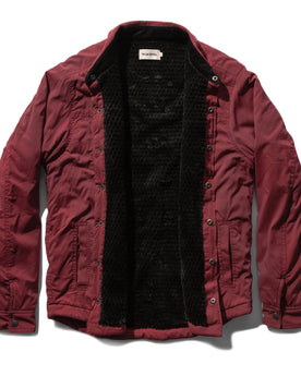 The Albion Jacket in Burgundy: Alternate Image 9, Outerwear by Taylor Stitch
