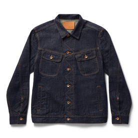 The Long Haul Jacket in Rinsed Organic Selvage - featured image