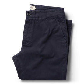 The Slim Foundation Pant in Organic Dark Navy - featured image