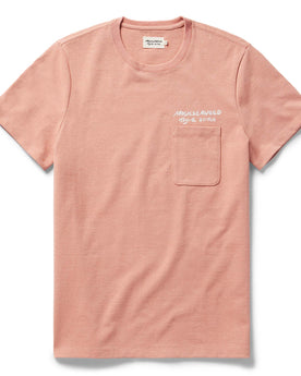 flatlay of The Heavy Bag Tee in Dawn Patrol, Knits by Taylor Stitch