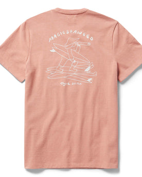 material shot of the back of The Heavy Bag Tee in Dawn Patrol, Knits by Taylor Stitch