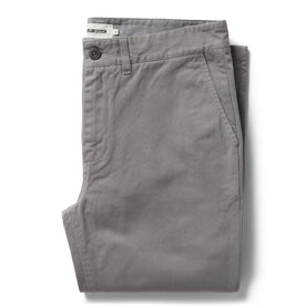 flatlay of The Slim Foundation Pant in Organic Steeple Grey