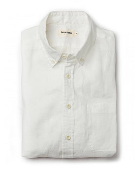 The Jack in Natural Linen: Featured Image, Wovens by Taylor Stitch
