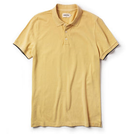 The Pique Polo in Straw - featured image