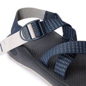 material shot of the adjustable Z strap on The Z/1 Classic USA in Navy Waffle