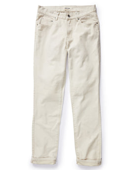 flatlay of The Democratic All Day Pant in Dune Canvas, shown in full, Bottoms by Taylor Stitch