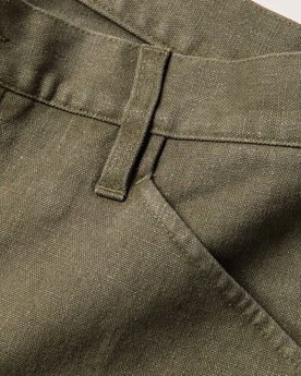 material shot of pocket, Bottoms by Taylor Stitch