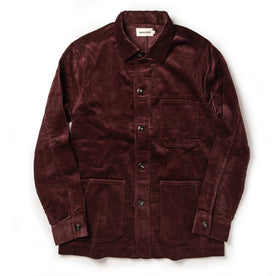 The Ojai Jacket in Burgundy Cord - featured image