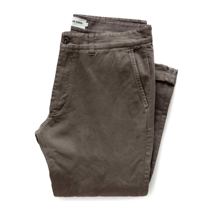 The Slim Foundation Pant in Organic Espresso