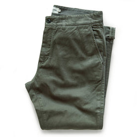 The Slim Foundation Pant in Organic Olive - featured image