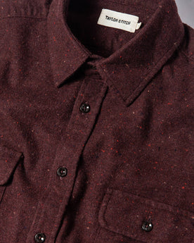 material shot of chest, Wovens by Taylor Stitch