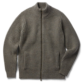 The Fisherman Full-Zip in Taupe - featured image