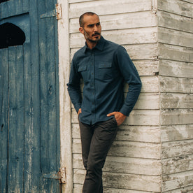 The Yosemite Shirt in Prussian Blue - featured image
