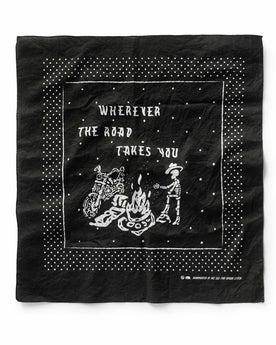 flatlay of The Bandana in Wherever The Road Takes You, Accessories by Taylor Stitch