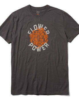 flatlay of The Cotton Hemp Tee in Flower Power, Knits by Taylor Stitch