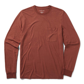 The Cotton Hemp Long Sleeve Tee in Engine - featured image