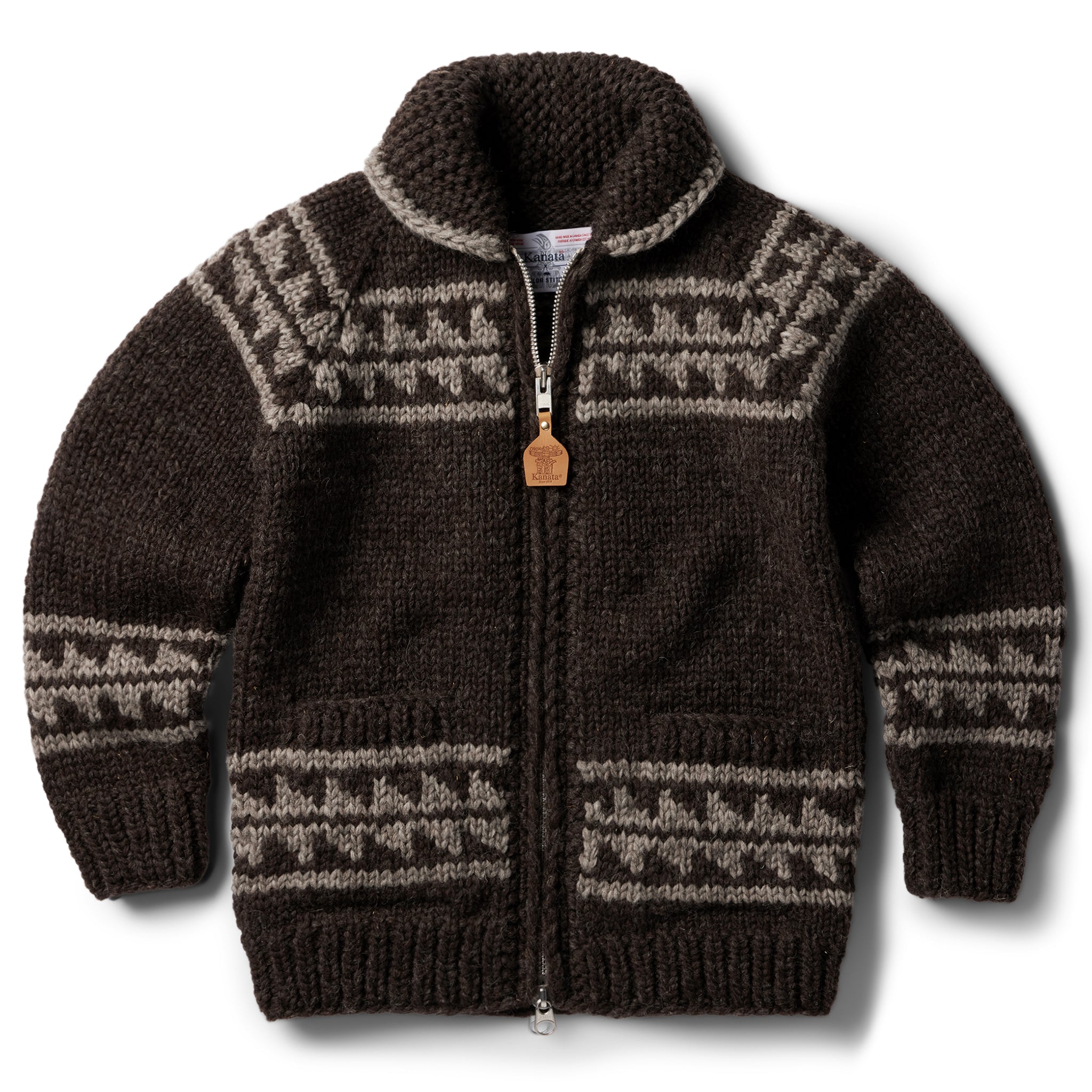 The Seawall Hand Knit Sweater in Mahogany Taylor Stitch