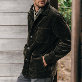 The Ojai Jacket in Army Cord - featured image