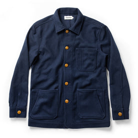 The Ojai Jacket in Navy Boiled Wool: Featured Image