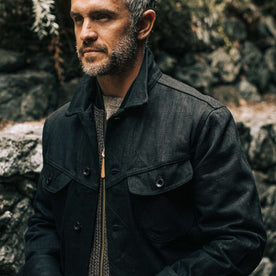 The Long Haul Jacket in Black Selvage - featured image