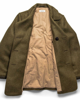 The Mendocino Peacoat in British Army: Alternate Image 16, Outerwear by Taylor Stitch