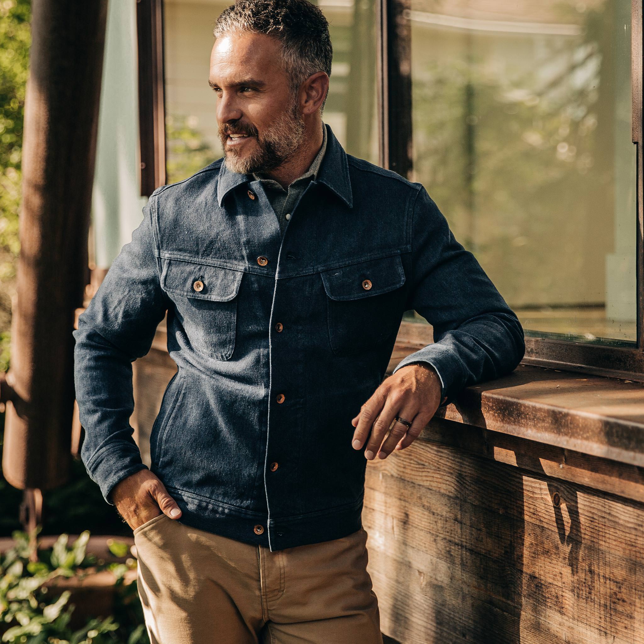 The Long Haul Jacket in Indigo Boss Duck | Taylor Stitch